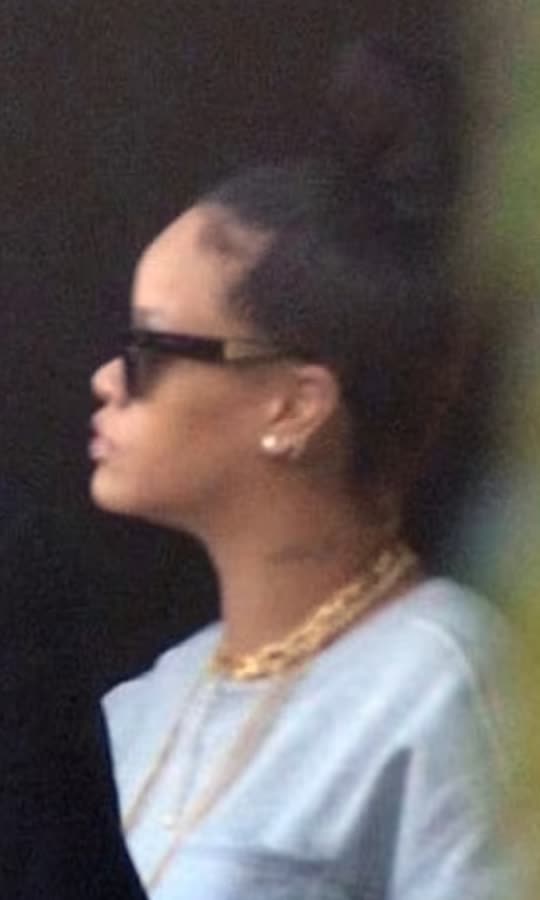 Rihanna spotted for the first time since giving birth