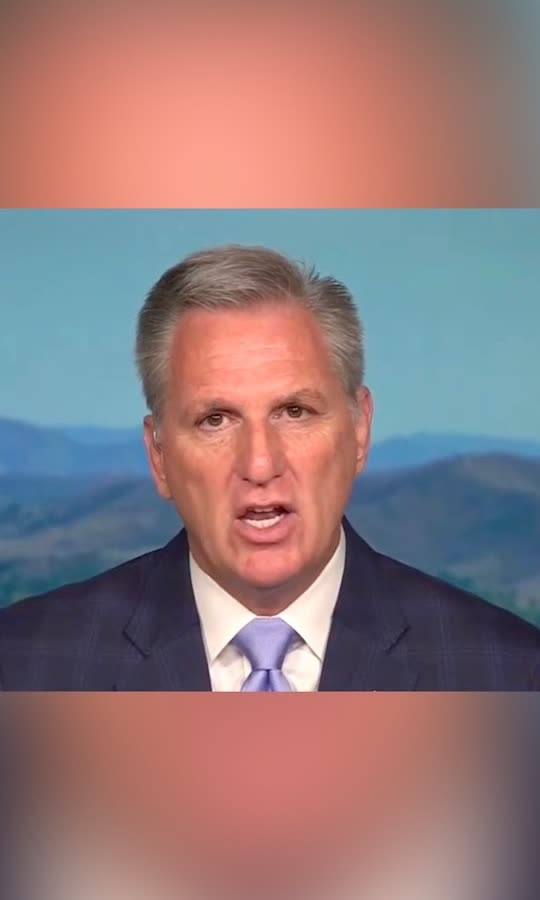 Kevin McCarthy falls on his face with misstep on live TV
