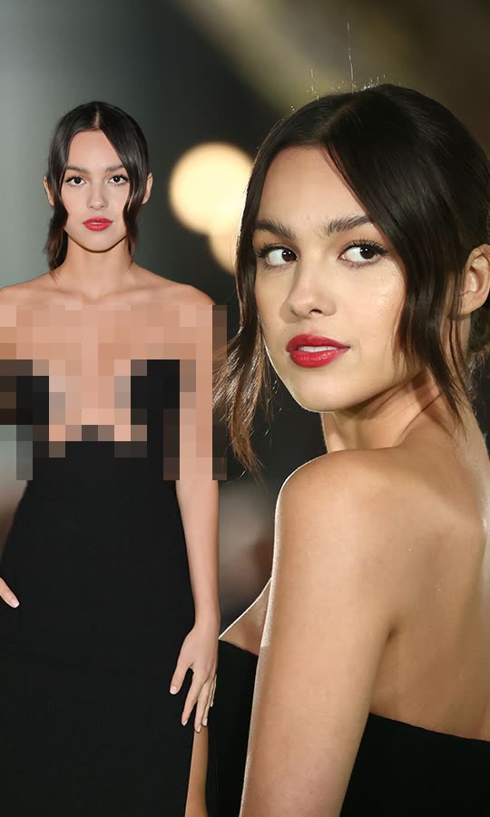 Olivia's Red Carpet Dress Labelled "Inappropriate”