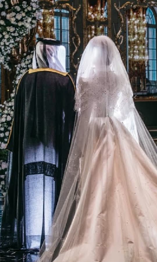 فخامة ملكية في زفاف الشيخ سلمان والشيخة العنود