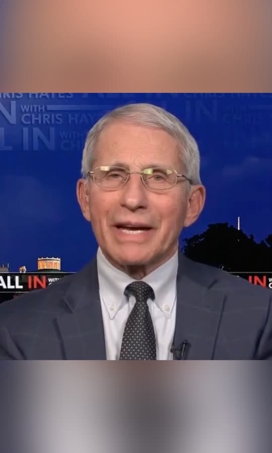 Dr. Fauci finally responds to viral hot mic moment